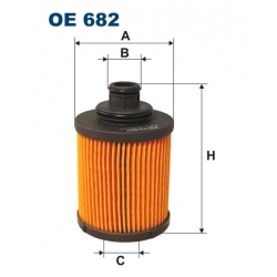 Filtr oleju Fiat 1.3 / 1.4 - OE 682