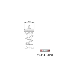 Termostat Fiat Albea, Brava, Siena, Punto, Idea, Marea, Stilo, S