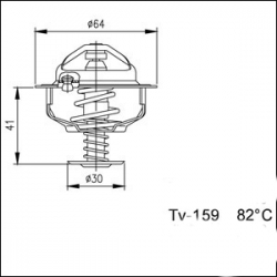 Termostat Saab 9-5 poj. 3.0