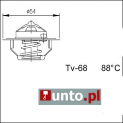 Termostat Nissan Micra 1.0-1.4,  Micra II 1.0-1.4, Note 1.4