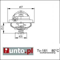 Termostat VW Bora, Golf  III, LT, Passat III/IV,Transporter, Ven